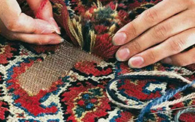 ترمیم بیدخوردگی فرش در قالیشویی زندگی